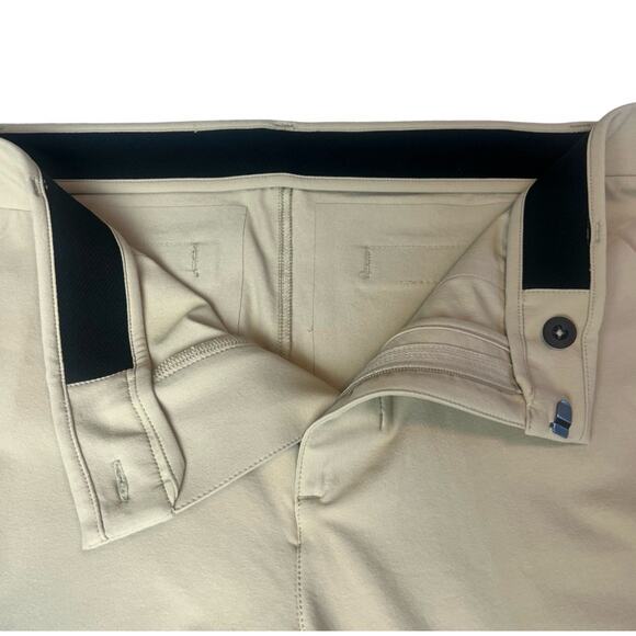 NOBULL Tour Performance Golf Pants Chinos Men's 33x32R Beige - Picture 5 of 9
